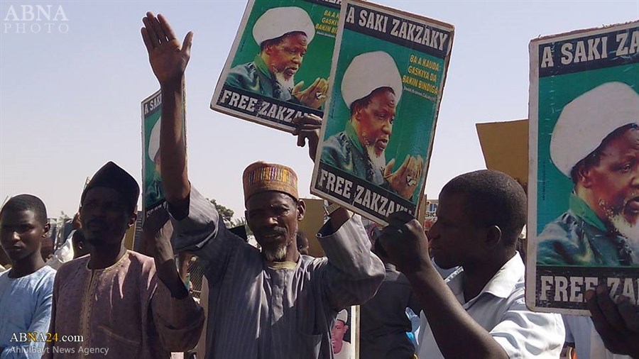 Rassemblement des chiite au Nigeria pour la libération de Sheikh Zakzaky